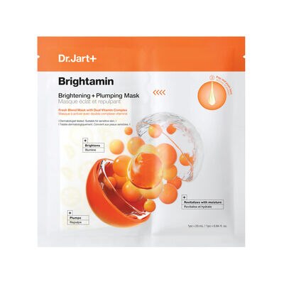 BRIGHTAMIN BRIGHTENING + PLUMPING FACE MASK WITH VITAMIN C (MASCARILLA FACIAL)